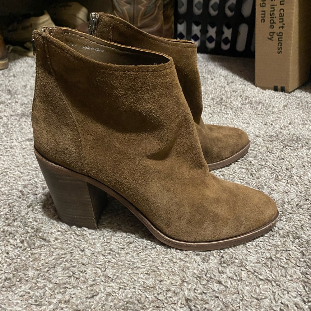Leather dolce vita booties